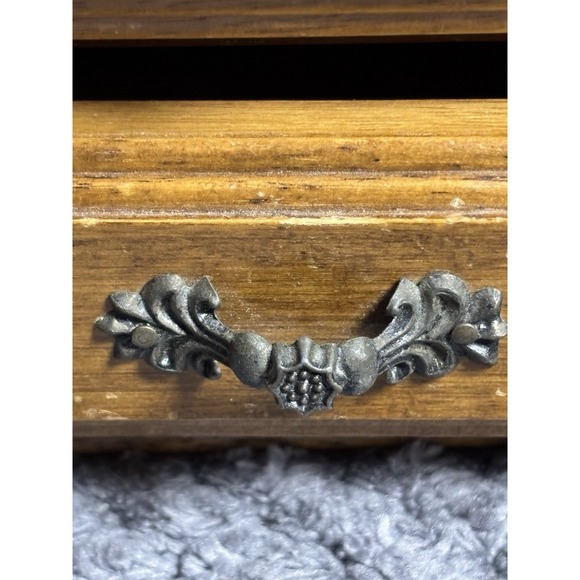 VTG Mele Co Designer Valet/Jewelry Box with‎ Gold Velvet Lining MCM - Picture 6 of 11